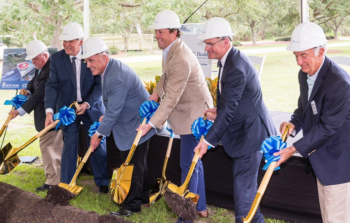 Photo Gallery from MUSC Health Kiawah Partners Pavilion Groundbreaking Ceremony